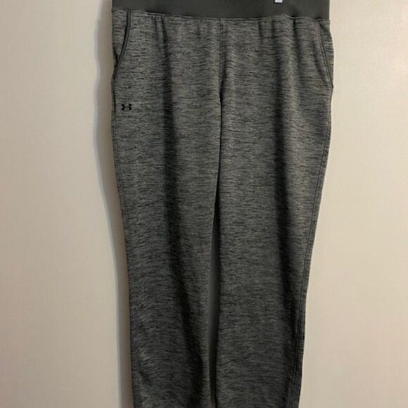 Under Armour Gray/Black fleece pants, size XL - Picture 1 of 3